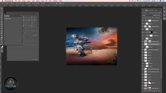 WAR FOR THE PLANET FINAL IMAGE MANIPULATION I GRAPHIC DESIGN I PHOTOSHOP CC смотреть онлайн