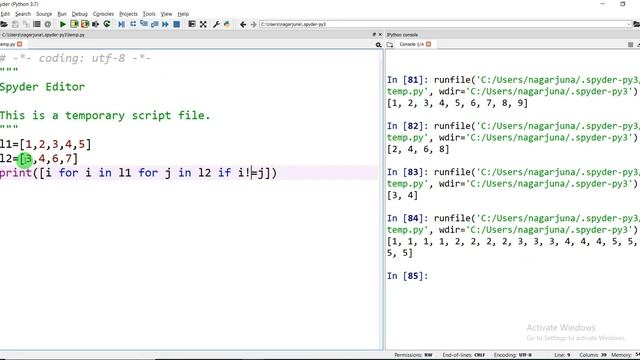 25. Comprehensions (Lists, sets and Dictionary) --- Python programming смотреть онлайн