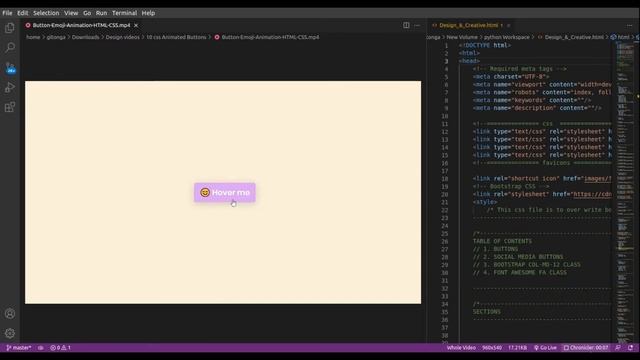 7 Best Creative Designs Animated Buttons HTML / CSS (SCSS) смотреть онлайн