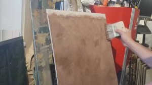 Обалденный эффект_Декоративная штукатурка с помощью кисти.