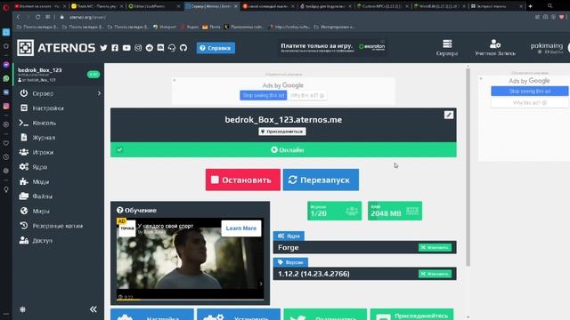 сервер бедроковая коробка открыт смотреть онлайн