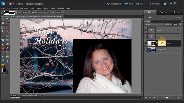 Learning about Layers in Adobe Photoshop Elements 10 - Part Two смотреть онлайн