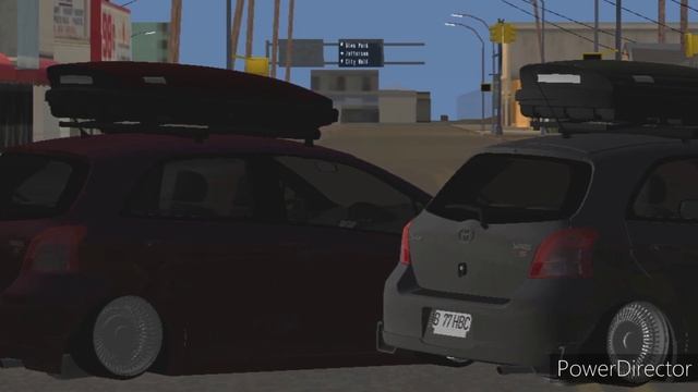 GTA SAN ANDREAS:TOYOTA YARIS STANCE смотреть онлайн