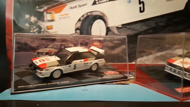 GROUP B 1:43 collection car AUDI QUATTRO A2 RALLY 1982 1983 смотреть онлайн