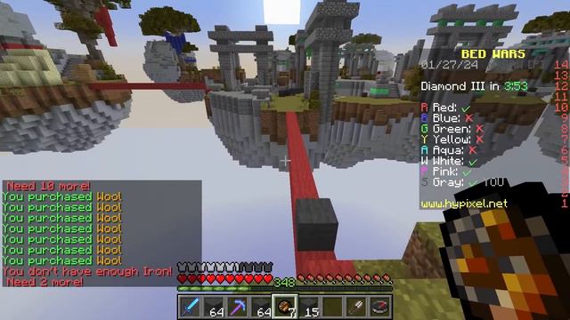 TROLLING My LOVING BULLY in Minecraft Bedwars! смотреть онлайн