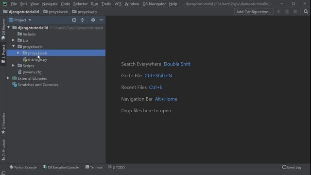 Django Tutorial 01: Django Project, Django App, urls & views смотреть онлайн