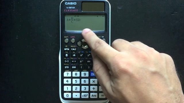 Como guardar formulas y resultados en la Casio Classwiz Fx-991 EX смотреть онлайн