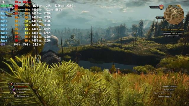 The Witcher 3 Next-Gen - GTX 780 Ti 3GB | Core i7 4770K | 24 GB RAM смотреть онлайн