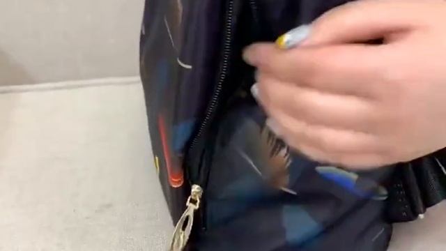 Рюкзак-сумка женская с принтом смотреть онлайн
