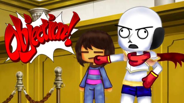Objection Meme Undertale смотреть онлайн
