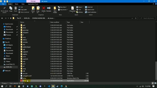 How to solve oracle 19c Installation problem (nothing happens after clicking setup.exe ! ) смотреть онлайн