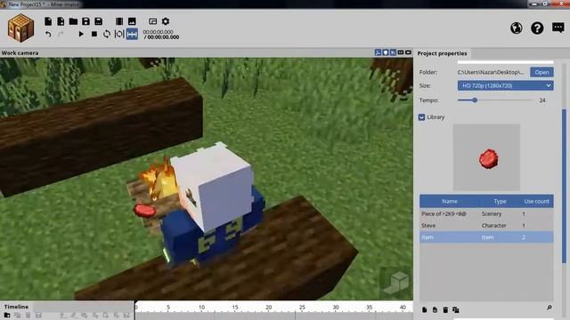 MINECRAFT SPEED ART смотреть онлайн