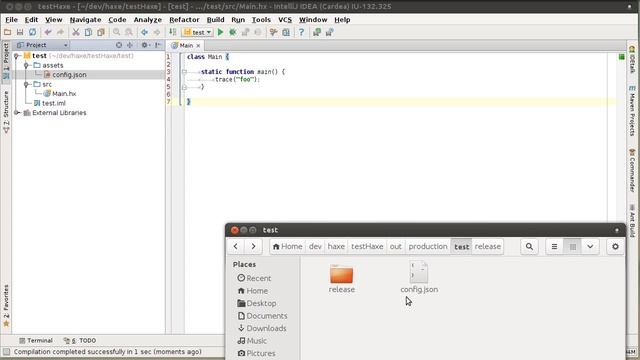 linux + Haxe + Intellij IDEA смотреть онлайн
