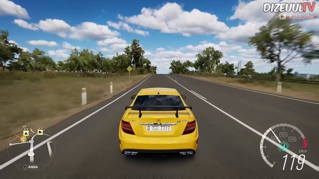 Forza Horizon 3 Mercedes-Benz C63 AMG Black Series Gameplay HD 1080p смотреть онлайн