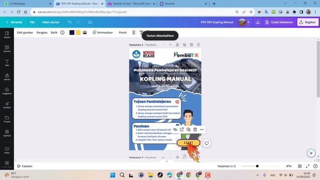 Cara Menambahkan Link ke Desain Canva dengan Mudah смотреть онлайн