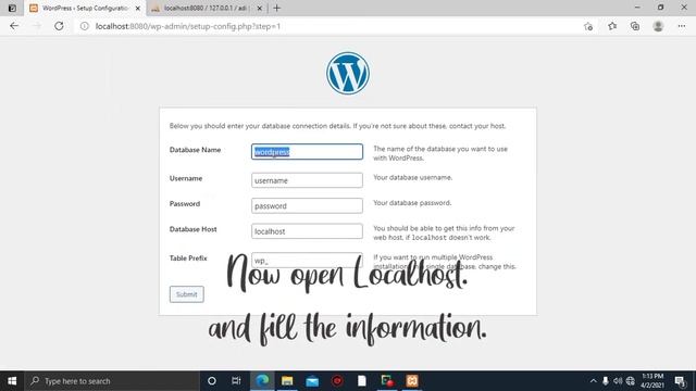 How to Install WordPress on Windows 10 PC (Localhost) Using XAMPP Server | 2021 смотреть онлайн