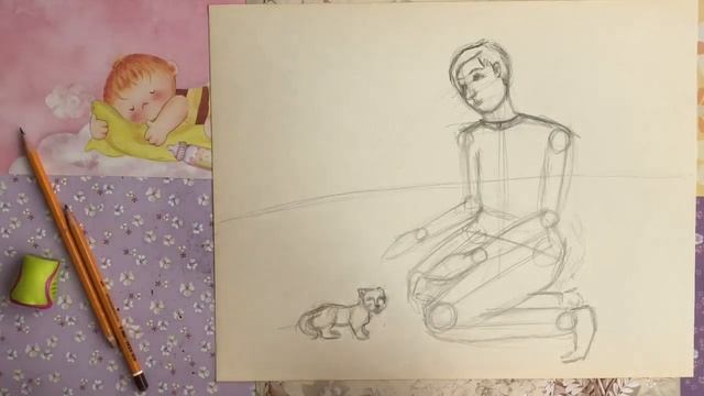 Сопереживание в искусстве. «Спасение котёнка» (Юшкевич Ю. В.) смотреть онлайн
