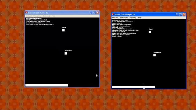 Java Server with Flash Client prototype game смотреть онлайн