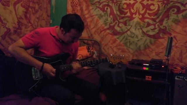 Billy tocando Nirvana con ampli Fender Twin Reverb y Fender Bronco смотреть онлайн