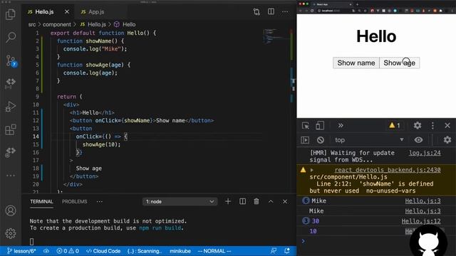 React JS #6 이벤트 처리(Handling Events) - 초보자를 위한 리액트 강좌 смотреть онлайн