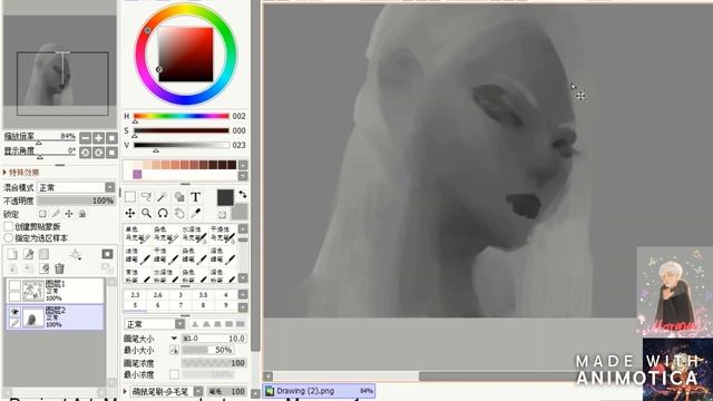 Paint tool Sai 2 drawing смотреть онлайн