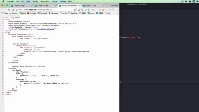 01 สอนพัฒนาเว็บแอพด้วย Laravel 5 and Vue.js - Simple Server-side Rendering смотреть онлайн