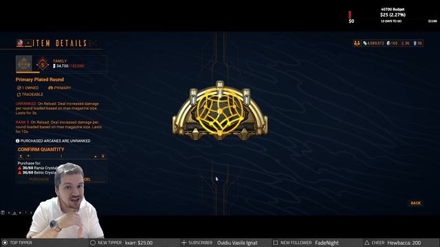 Warframe - New Arcane Pickup Priority (Citrine's Last Wish) смотреть онлайн