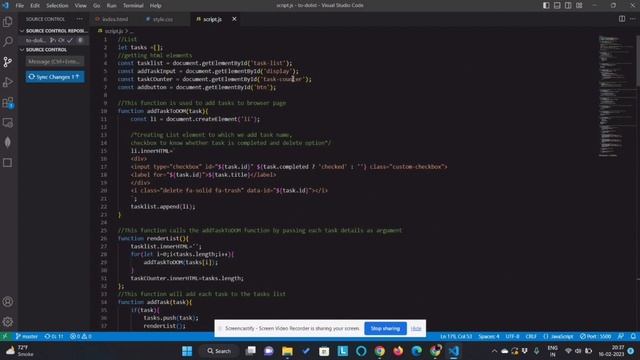 To-Do list frontend project (html,css,javascript) смотреть онлайн
