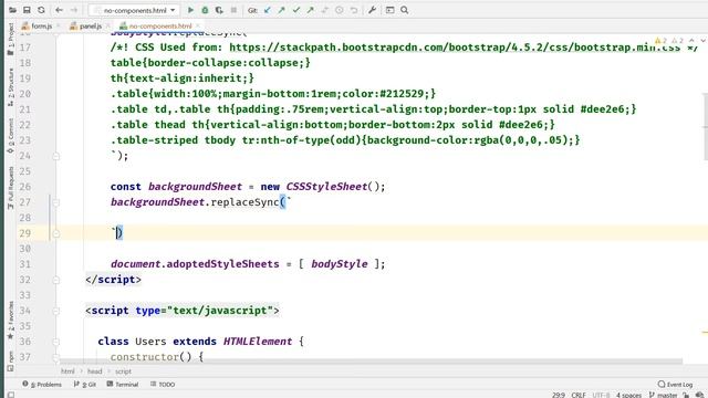 2. Styling web components using Constructable Stylesheets - introduction смотреть онлайн