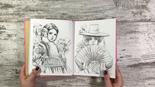 Обзор раскраски Love Letter от M.O.M.O Girl смотреть онлайн