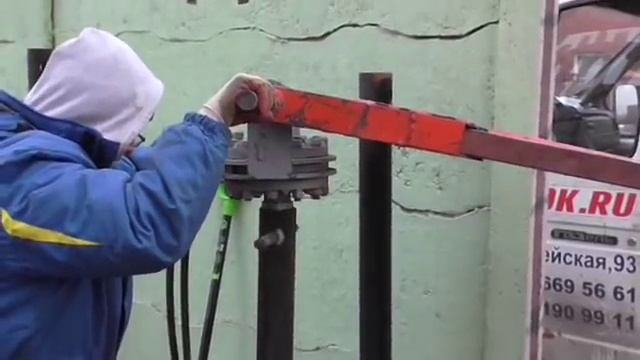 закрутка винтовых свай смотреть онлайн