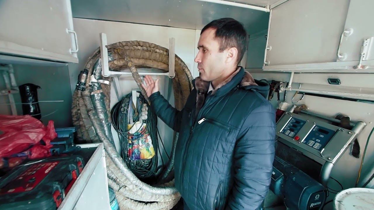 Утепление пенополиуретаном / Оборудование для ППУ / Наш подход к утеплению смотреть онлайн