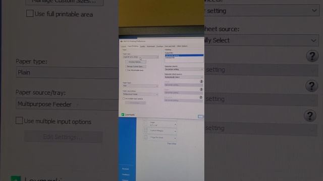 Printing to the Multipurpose tray on your Lexmark смотреть онлайн