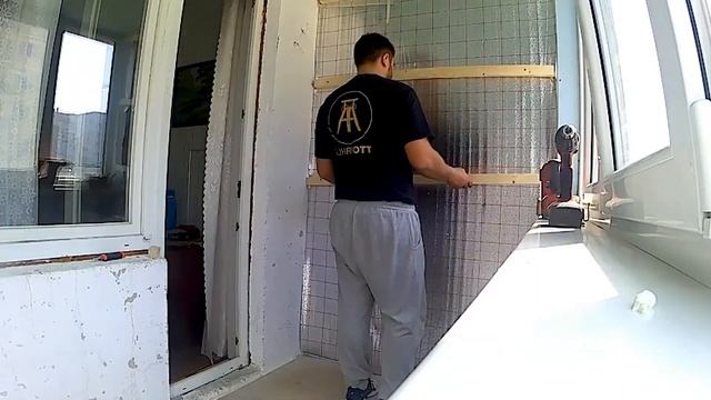 Балкон Керчь. Ремонт балкона , утепление отделка смотреть онлайн