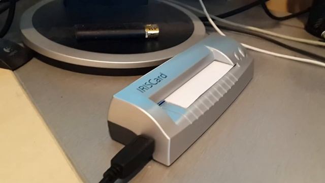 Сканирование визиток сканером IrisCard смотреть онлайн