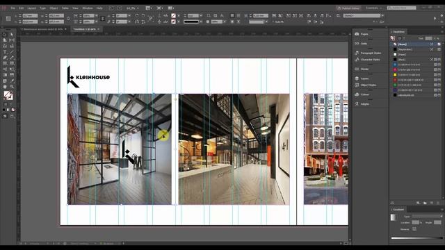 Модульная сетка каталога с фото в Индизайн смотреть онлайн