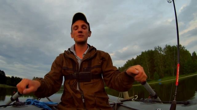 Один на озере. Рыбалка с ночевкой. смотреть онлайн