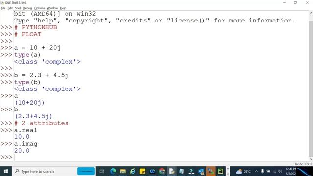 #07 Complex Data Type In Python смотреть онлайн