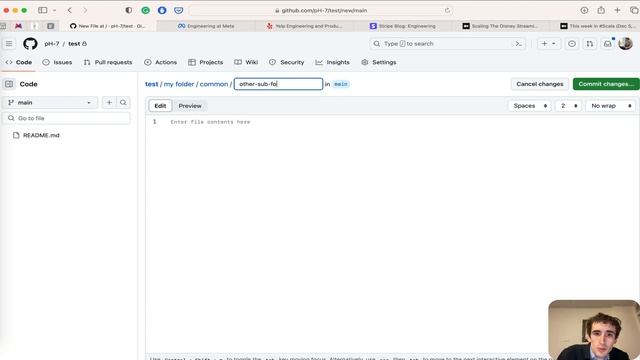 How to create folders in a repository, right from GitHub? смотреть онлайн