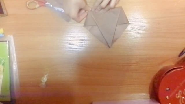 Как сделать деда мороза из бумаги, украшение на новый год. смотреть онлайн