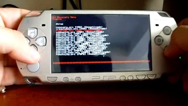 Accessing the recovery menu on the PSP смотреть онлайн