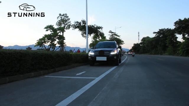 Upgrade LED DRL Dual Optical Lens HID Xenon Headlight For Toyota RAV4 RAV 4 2009-2012