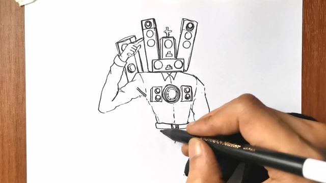 How to Draw Titan Speakerman from Skibidi Toilet смотреть онлайн