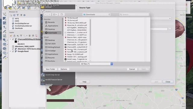 Adding GeoJSON Vector Data to QGIS смотреть онлайн