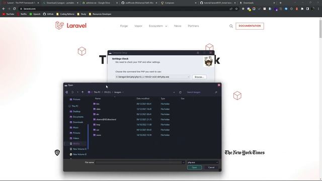 Tutorial Installasi Laravel смотреть онлайн