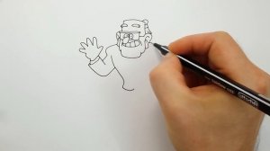 Как Нарисовать Стэна из Гравити Фолз - Персонажи из Гравити Фолз - Поэтапное рисование