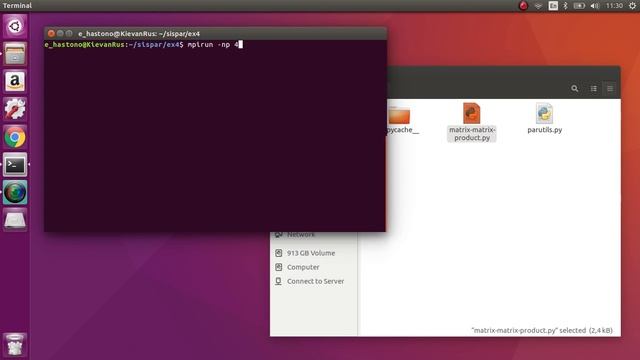 Demonstration of Message Passing Interface (MPI) using Python (Ubuntu, mpi4py) смотреть онлайн