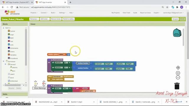 Cara Membuat Game Ber Level Sederhana  Pada App Inventor