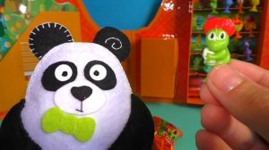 Бонстики 5 распаковка с пандой