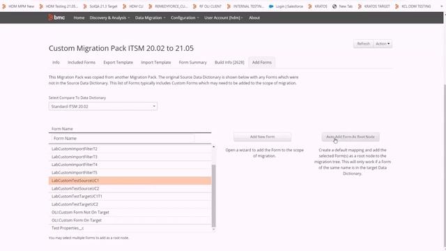 BMC Remedy AR Server: Helix Data Manager - How to Add Custom Forms смотреть онлайн